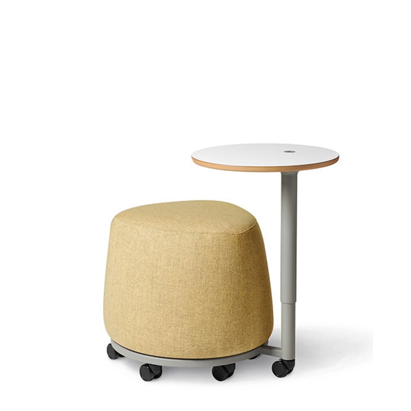 Office Master PLT-T (OM Seating) Pouf with Tablet Plot Twist