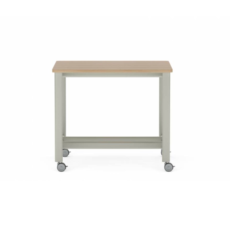 Collaborative Spaces 36″H Workshop Table with Casters – 48″W x 48″D